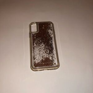 Used Moving Glitter CaseMate IPhone X Case